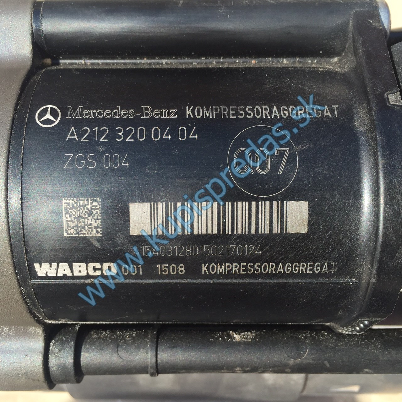 Kompresor Airmatic MERCEDES E W212 / CLS W218